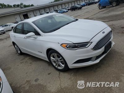 Czwarte zdjęcie samochodu z boku: 2018 FORD FUSION SE HYBRID VIN:3FA6P0LU2JR171974 - miniatura