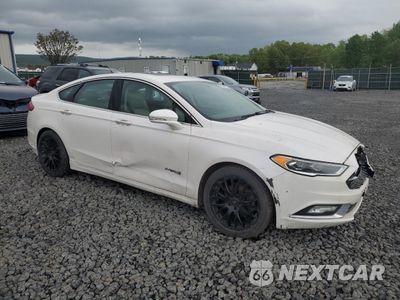 Czwarte zdjęcie samochodu z boku: 2017 FORD FUSION TITANIUM HEV VIN:3FA6P0RU4HR360255 - miniatura