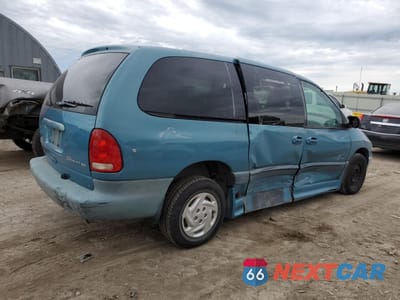 Trzecie zdjęcie samochodu z tyłu: 1999 DODGE GRAND CARAVAN SE VIN:1B4GP44G9XB563858 - miniatura