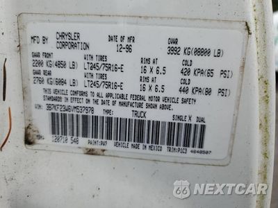 Zdjęcie 12 z 12 samochodu: 1997 DODGE RAM 2500 VIN:3B7KF23W6VM537978 - miniatura