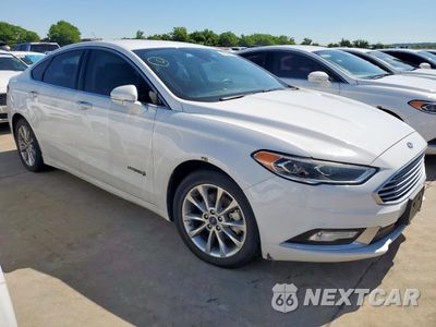 Czwarte zdjęcie samochodu z boku: 2017 FORD FUSION SE HYBRID VIN:3FA6P0LU0HR409024 - miniatura