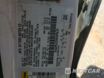 Zdjęcie 12 z 13 samochodu: 2017 FORD FUSION SE HYBRID VIN:3FA6P0LU2HR409624 - miniatura