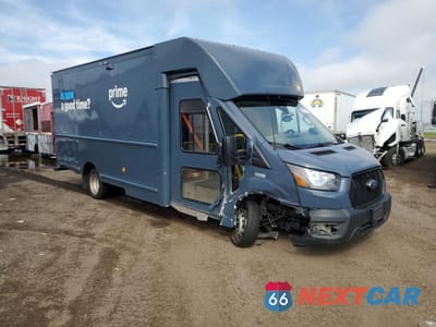 Czwarte zdjęcie samochodu z boku: 2021 FORD TRANSIT T-350 HD VIN:1FDDF6P82MKA41251 - miniatura