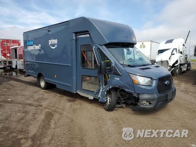 Czwarte zdjęcie samochodu z boku: 2021 FORD TRANSIT T-350 HD VIN:1FDDF6P82MKA41251 - miniatura