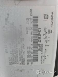 Zdjęcie 12 z 12 samochodu: 2017 FORD FUSION SE HYBRID VIN:3FA6P0LU3HR359574 - miniatura