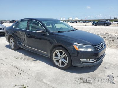 Czwarte zdjęcie samochodu z boku: 2013 VOLKSWAGEN PASSAT SEL VIN:1VWCM7A38DC024700 - miniatura