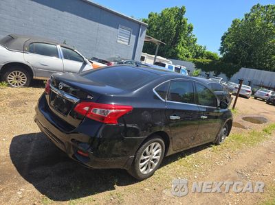 Czwarte zdjęcie samochodu z boku: 2019 NISSAN SENTRA S VIN:3N1AB7AP1KY398334 - miniatura