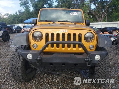 Piąte zdjęcie samochodu w środku: 2014 JEEP WRANGLER UNLIMITED SPORT VIN:1C4BJWDG3EL269129 - miniatura