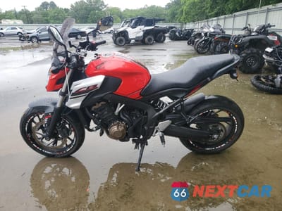 Trzecie zdjęcie samochodu z tyłu: 2018 HONDA CB650 F VIN:MLHRC7511J5000227 - miniatura