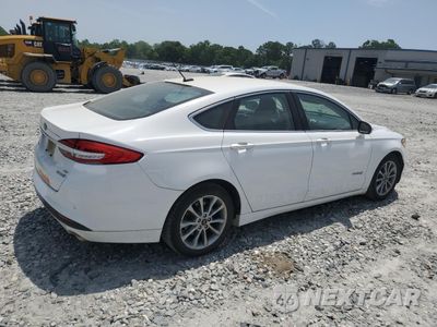 Trzecie zdjęcie samochodu z tyłu: 2017 FORD FUSION SE HYBRID VIN:3FA6P0LU6HR409660 - miniatura