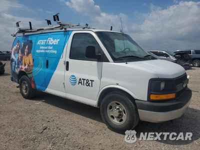 Czwarte zdjęcie samochodu z boku: 2014 CHEVROLET EXPRESS G2500 VIN:1GCWGFCA2E1161075 - miniatura