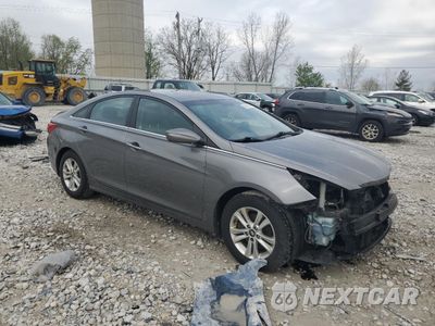 Czwarte zdjęcie samochodu z boku: 2013 HYUNDAI SONATA GLS VIN:5NPEB4AC6DH716135 - miniatura