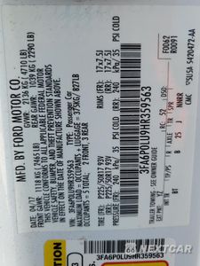 Zdjęcie 12 z 12 samochodu: 2017 FORD FUSION SE HYBRID VIN:3FA6P0LU9HR359563 - miniatura