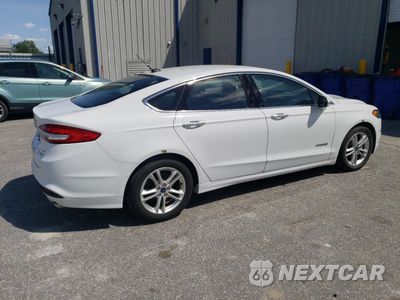 Trzecie zdjęcie samochodu z tyłu: 2018 FORD FUSION SE HYBRID VIN:3FA6P0LU7JR287008 - miniatura