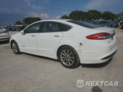 Drugie zdjęcie samochodu z przodu: 2017 FORD FUSION SE HYBRID VIN:3FA6P0LU2HR409574 - miniatura