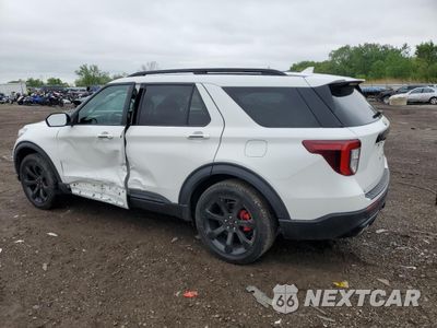 Drugie zdjęcie samochodu z przodu: 2021 FORD EXPLORER ST VIN:1FM5K8GC4MGA03118 - miniatura
