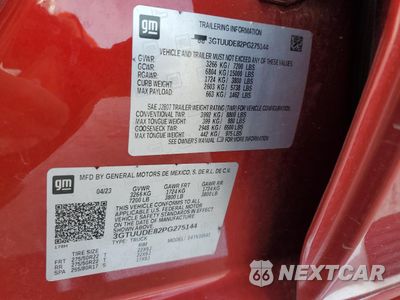 Zdjęcie 12 z 15 samochodu: 2023 GMC SIERRA K1500 SLT VIN:3GTUUDE82PG275144 - miniatura