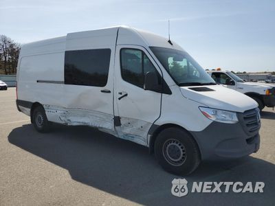Czwarte zdjęcie samochodu z boku: 2021 MERCEDES-BENZ SPRINTER 2500 VIN:W1W4DCHY3MT047064 - miniatura