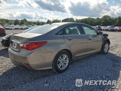 Trzecie zdjęcie samochodu z tyłu: 2014 HYUNDAI SONATA GLS VIN:5NPEB4AC0EH856912 - miniatura