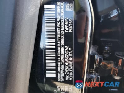 Zdjęcie 13 z 13 samochodu: 2018 MASERATI LEVANTE VIN:ZN661XUA6JX303746 - miniatura