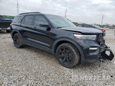 Czwarte zdjęcie samochodu z boku: 2020 FORD EXPLORER ST VIN:1FM5K8GC5LGB57884 - miniatura