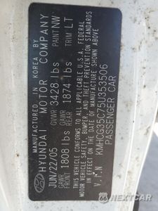 Zdjęcie 12 z 12 samochodu: 2005 HYUNDAI ACCENT GS VIN:KMHCG35C75U353506 - miniatura
