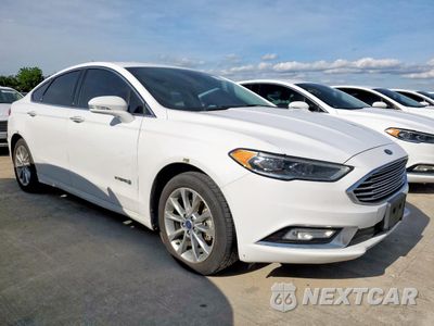 Czwarte zdjęcie samochodu z boku: 2017 FORD FUSION SE HYBRID VIN:3FA6P0LU1HR408982 - miniatura