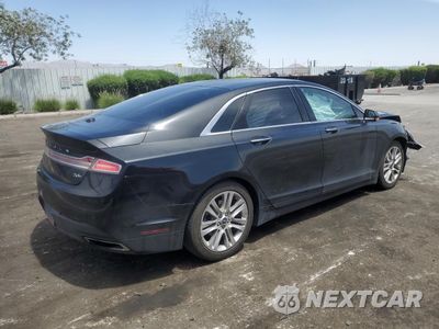 Trzecie zdjęcie samochodu z tyłu: 2016 LINCOLN MKZ HYBRID VIN:3LN6L2LU3GR632542 - miniatura