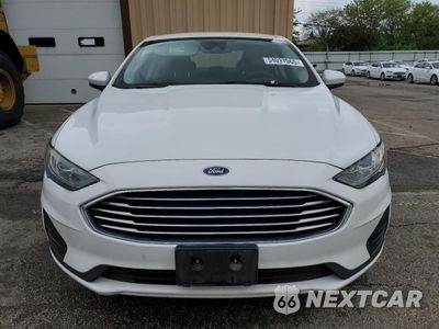 Piąte zdjęcie samochodu w środku: 2019 FORD FUSION SE VIN:3FA6P0LUXKR124807 - miniatura