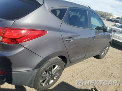 Trzecie zdjęcie samochodu z tyłu: 2014 HYUNDAI TUCSON GLS VIN:KM8JU3AG3EU907200 - miniatura