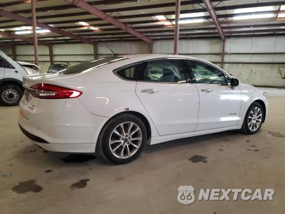 Trzecie zdjęcie samochodu z tyłu: 2017 FORD FUSION SE HYBRID VIN:3FA6P0LU6HR409223 - miniatura