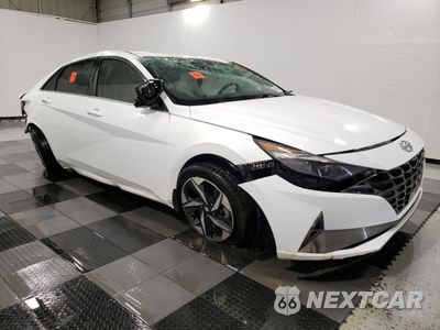 Czwarte zdjęcie samochodu z boku: 2023 HYUNDAI ELANTRA LIMITED VIN:KMHLN4AJ9PU041027 - miniatura