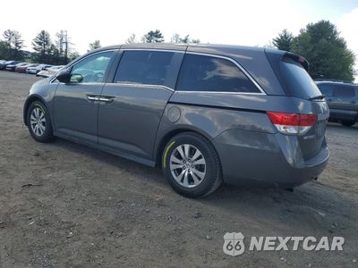 Drugie zdjęcie samochodu z przodu: 2017 HONDA ODYSSEY EXL VIN:5FNRL5H66HB002837 - miniatura