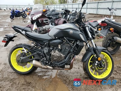 2018 YAMAHA MT07 JYARM27EXJA001169 - główne zdjęcie licytacji z USA - miniatura