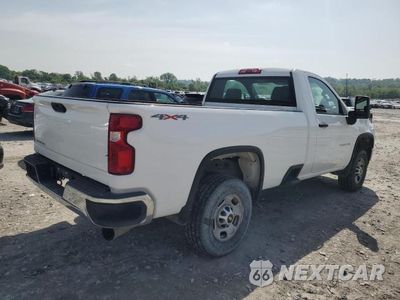 Trzecie zdjęcie samochodu z tyłu: 2022 CHEVROLET SILVERADO K2500 HEAVY DUTY VIN:1GC3YLEYXNF243647 - miniatura