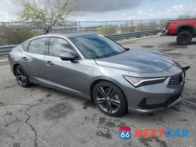 Czwarte zdjęcie samochodu z boku: 2024 ACURA INTEGRA A-SPEC TECH VIN:19UDE4H67RA004638 - miniatura