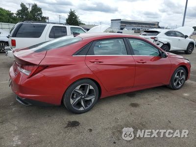 Trzecie zdjęcie samochodu z tyłu: 2023 HYUNDAI ELANTRA LIMITED VIN:KMHLN4AJ6PU046136 - miniatura