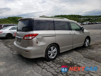 Trzecie zdjęcie samochodu z tyłu: 2013 NISSAN QUEST S VIN:JN8AE2KP5D9068876 - miniatura