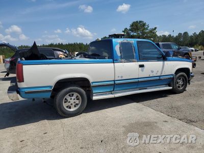 Trzecie zdjęcie samochodu z tyłu: 1992 GMC SIERRA C1500 VIN:2GTEC19K5N1534162 - miniatura