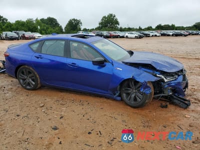 Czwarte zdjęcie samochodu z boku: 2023 ACURA TLX A-SPEC VIN:19UUB6F55PA503854 - miniatura