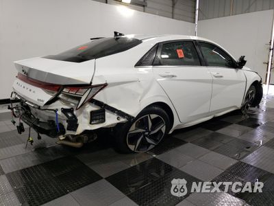 Trzecie zdjęcie samochodu z tyłu: 2023 HYUNDAI ELANTRA LIMITED VIN:KMHLN4AJ9PU041027 - miniatura