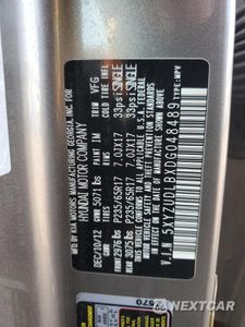 Zdjęcie 13 z 15 samochodu: 2013 HYUNDAI SANTA FE SPORT VIN:5XYZUDLBXDG048489 - miniatura