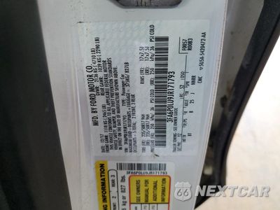 Zdjęcie 12 z 12 samochodu: 2018 FORD FUSION SE HYBRID VIN:3FA6P0LU9JR171793 - miniatura