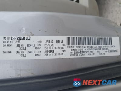 Zdjęcie 13 z 15 samochodu: 2009 DODGE GRAND CARAVAN SE VIN:2D8HN44E19R629031 - miniatura