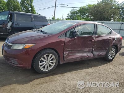 2012 HONDA CIVIC EX 19XFB2F8XCE089195 - główne zdjęcie licytacji z USA - miniatura