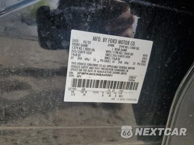 Zdjęcie 12 z 13 samochodu: 2022 FORD EDGE TITANIUM VIN:2FMPK4K93NBA45091 - miniatura