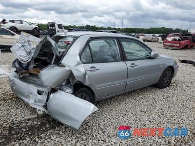 Trzecie zdjęcie samochodu z tyłu: 2006 MITSUBISHI LANCER ES VIN:JA3AJ26E56U045032 - miniatura