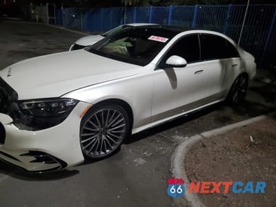 2022 MERCEDES-BENZ S 580 4MATIC W1K6G7GB6NA146058 - główne zdjęcie licytacji z USA - miniatura
