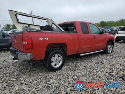 Trzecie zdjęcie samochodu z tyłu: 2011 CHEVROLET SILVERADO K1500 LT VIN:1GCRKSE33BZ405347 - miniatura