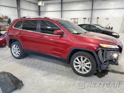 Czwarte zdjęcie samochodu z boku: 2016 JEEP CHEROKEE LIMITED VIN:1C4PJMDS0GW132696 - miniatura